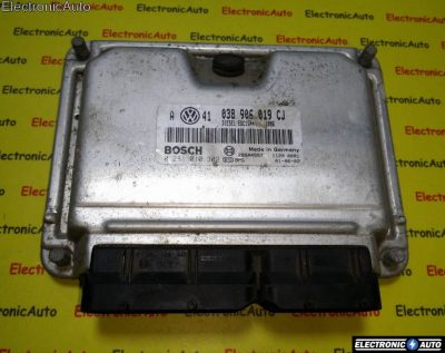 ECU Calculator motor VW Golf4 1.9TDI 0281010302 038906019CJ