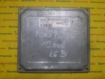 ECU Calculator motor Ford Focus 1.6 5M5112A650GE, S118934103E