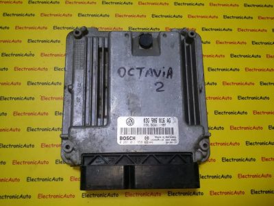 ECU Calculator motor Skoda Octavia 1.9TDI 0281011658, 03G906016AG, motor BJB