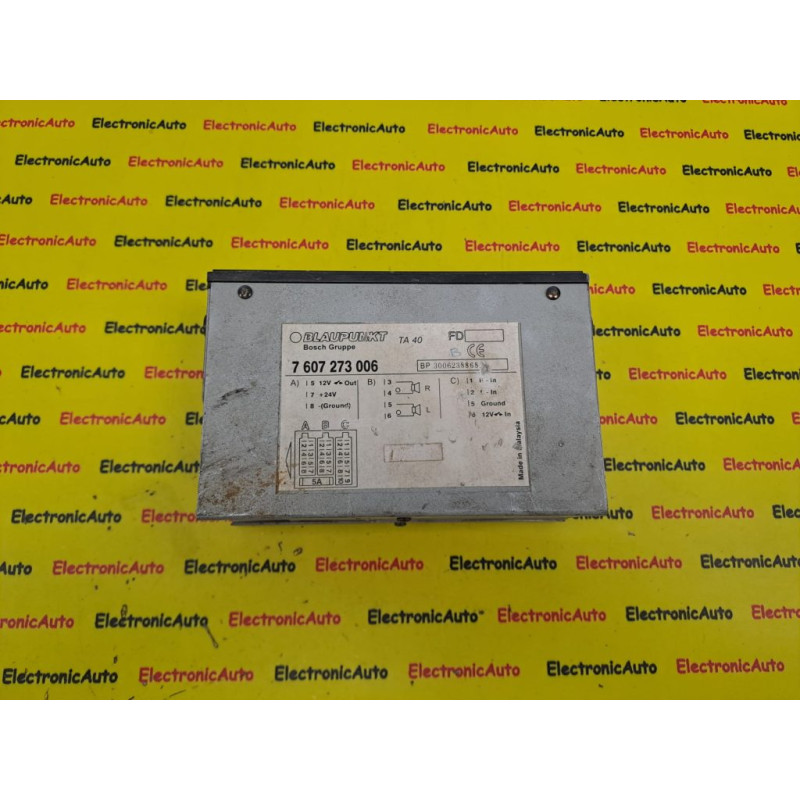 Amplificador de audio Iveco 7607273006, 7 607 273 006