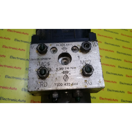 Pompa ABS Renault Megane 0265216731,&nbsp;7700432644, 0273004394,