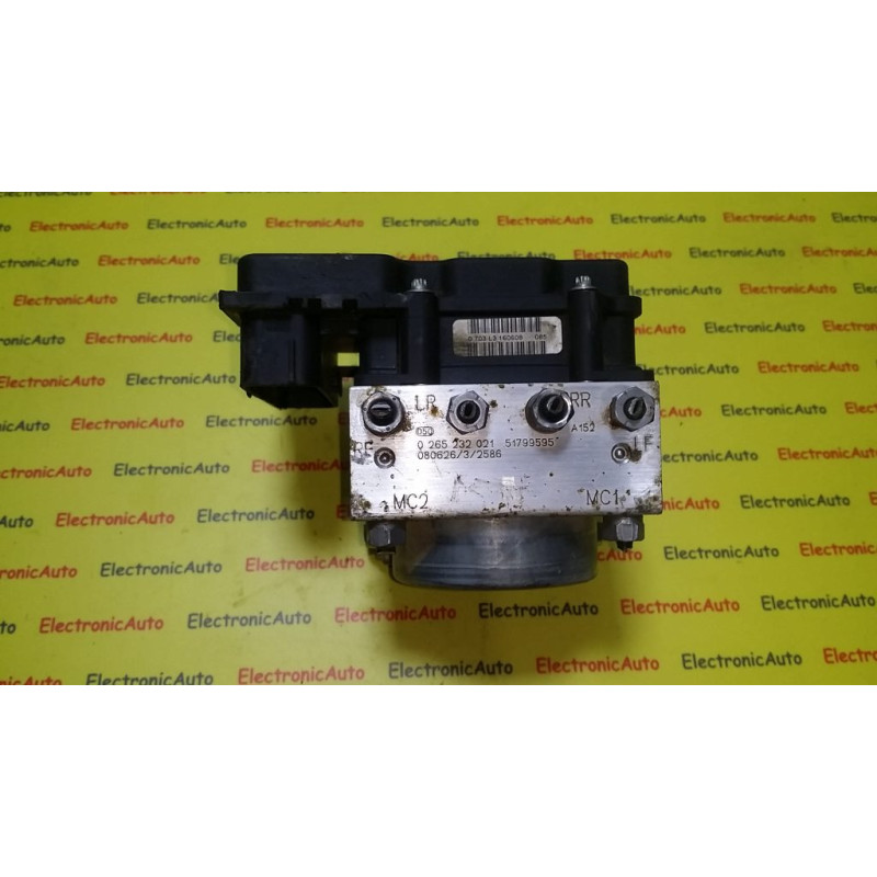 Pompa ABS Fiat Panda, 51799595, 0265232021, 0265800673,&nbsp;