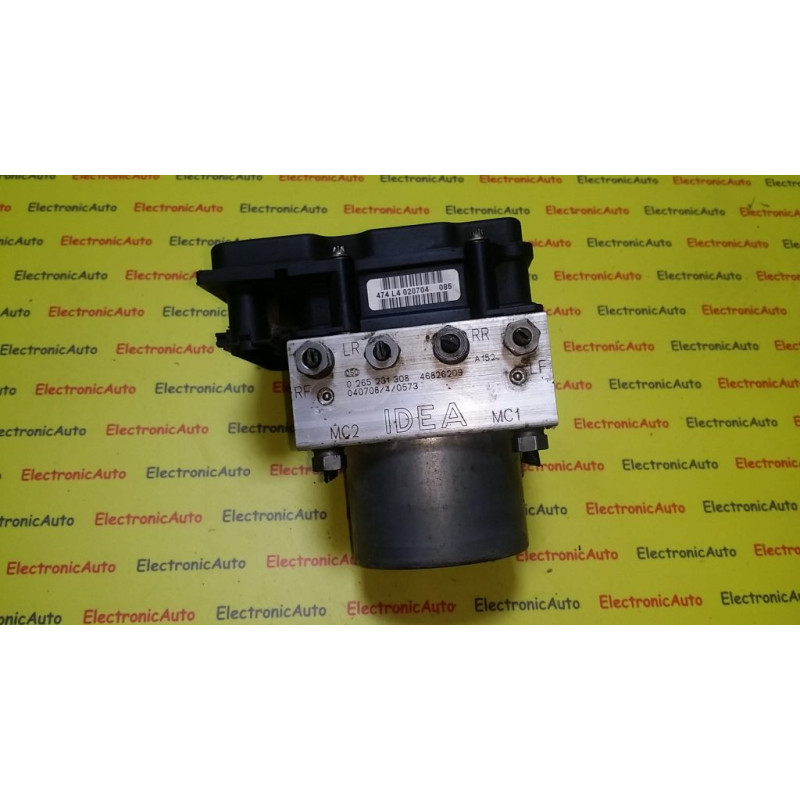 Pompa ABS Fiat Idea 0265231308, 46826209