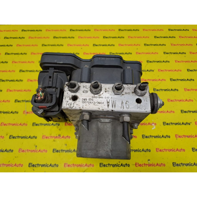 Pompa ABS VOLKSWAGEN POLO, 0265242274, 6R0614517AJ, 0265956073,