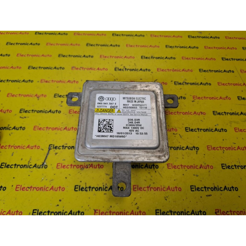 Balast Xenon, Droser Audi, 8K0941597E, W003T22071,