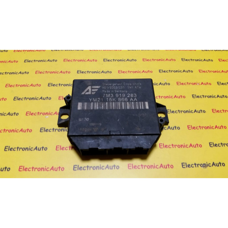 Modul unitate de control asistenta parcare Ford, VW, 7M3919283, YM2115K866AA,