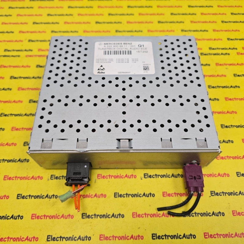 UNITATE RADIO MERCEDES C-CLASS W205, GLC, A2229008911, A2229027009, – 650,00&nbsp;lei – ElectronicAuto