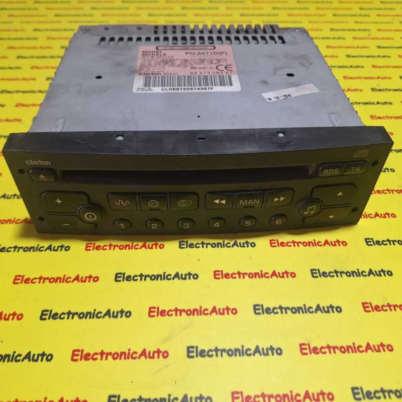 Radio CD player Citroen Peugeot, 96473060XT, 281155186R, – 250,00&nbsp;lei – ElectronicAuto