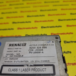 Radio CD Player Renault Laguna, 8200326998, CD62000R, PN2648WA, – 250,00&nbsp;lei – ElectronicAuto
