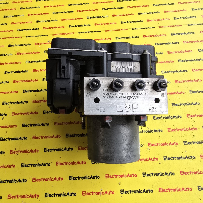 Pompa ABS Audi A6 C6, 0265234111, 4F0614517A, 0265950359, 4F0910517A – 170,00&nbsp;lei – ElectronicAuto