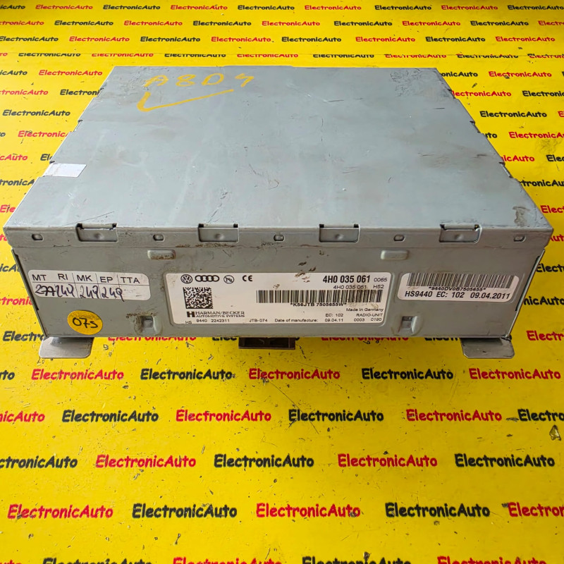 Unitate radio CD Audi A8, 4H0035061, – 890,00&nbsp;lei – ElectronicAuto