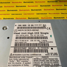 Unitate Navigatie CD Mercedes ML, A1669001006, A1669014800, A1729020404, – 1.400,00&nbsp;lei – ElectronicAuto