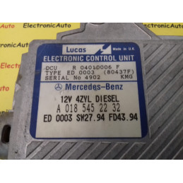 ECU CALCULATOR MERCEDES A0185452232 R04010006G