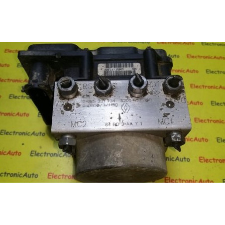 Pompa ABS Renault Megane, 0265231734, 8200527390, 0265800519, – 85,00&nbsp;lei – ElectronicAuto