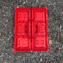 Lădițe pliabile ( 500 buc ) din plastic IFCO LL4314, 3415, roșii și verzi 40x30x15 cm, – 20,00&nbsp;lei – ElectronicAuto
