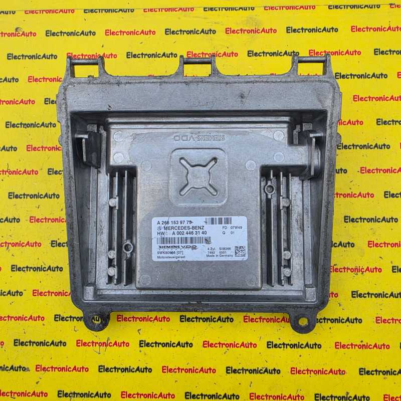 ECU Calculator Motor MERCEDES-BENZ CLASE A, A2661539779, A0024463140, 5WK90966, – 350,00&nbsp;lei – ElectronicAuto