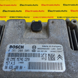 ECU Calculator motor Citroen Peugeot, 0261208905, 9663518980, 9652552380, – 650,00&nbsp;lei – ElectronicAuto