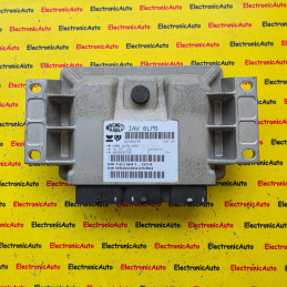 ECU Calculator motor Peugeot 407, 9660942580, 9659580780, IAW6LPB,