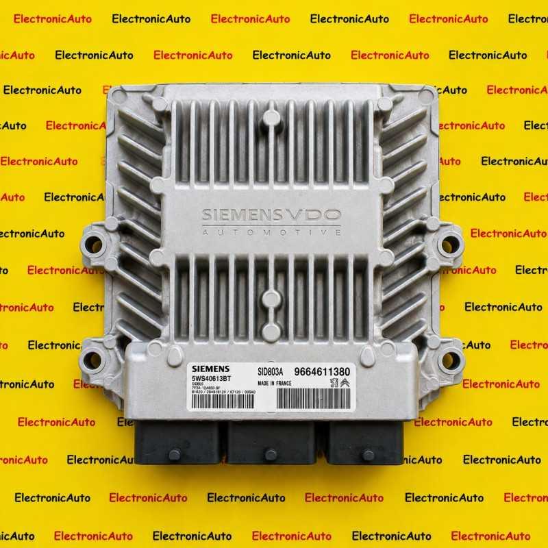 ECU Calculator motor Fiat Scudo 2.0JTD, 9664611380, 5WS40613BT, SID803A, – 900,00&nbsp;lei – ElectronicAuto