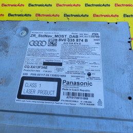 Unitate Radio CD AUDI 3, 8V0035874B, CQXA13F3AE, – 640,00&nbsp;lei – ElectronicAuto
