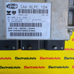 ECU Calculator motor Peugeot 207, 9665882580, 9654596080, IAW6LPC104, – 750,00&nbsp;lei – ElectronicAuto