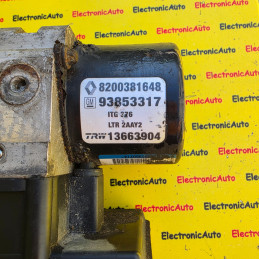 Pompa ABS Renault Trafic, 8200381648, 93853317, 13663904, – 950,00&nbsp;lei – ElectronicAuto