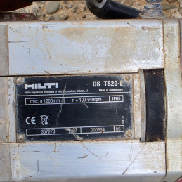 Mașină de tăiat beton cu fir diamantat sau disc (Wall Saw / Wire Saw Unit) profesională, marca Hilti, model DS TS20-E. – 5.000,00&nbsp;lei – ElectronicAuto
