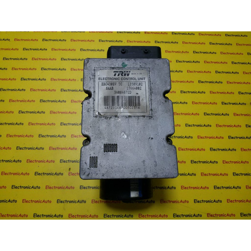 Pompa ABS SAAB 12789522, 54084672D, 13509102, 13664002