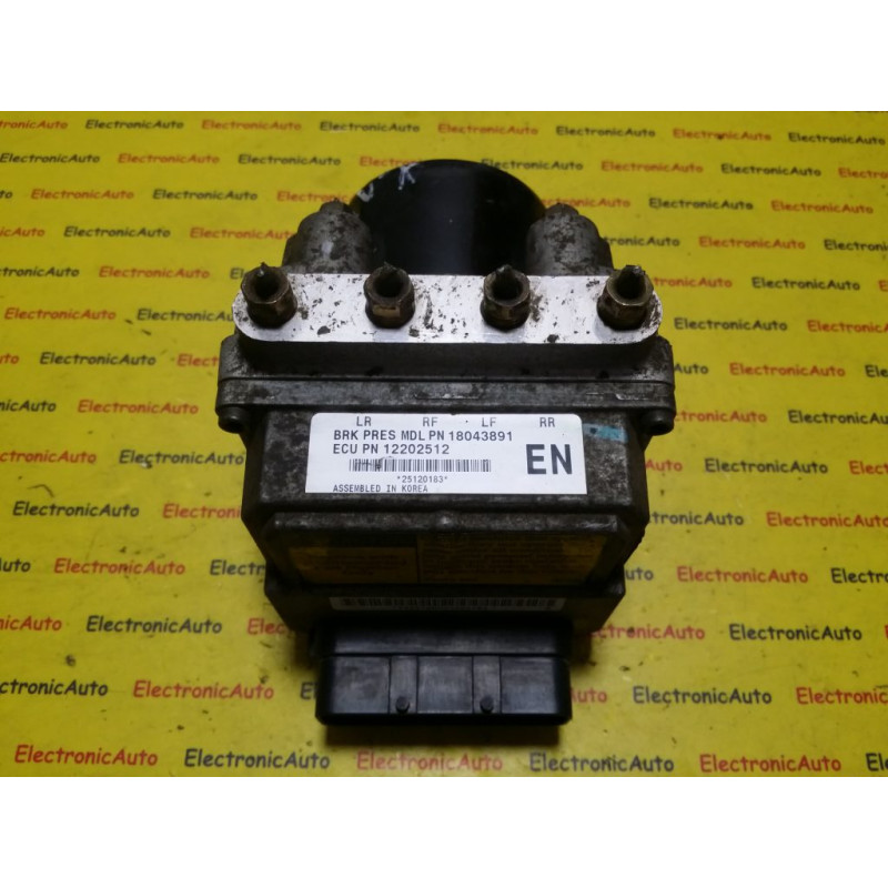 Pompa ABS Chevrolet Daewoo Kalos 18043891, 12202512