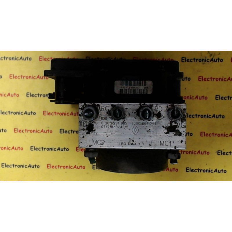 Pompa ABS Renault Clio 0265231985, 8200661044