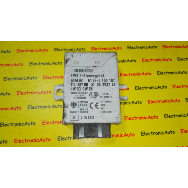 Imobilizator BMW 61354100187