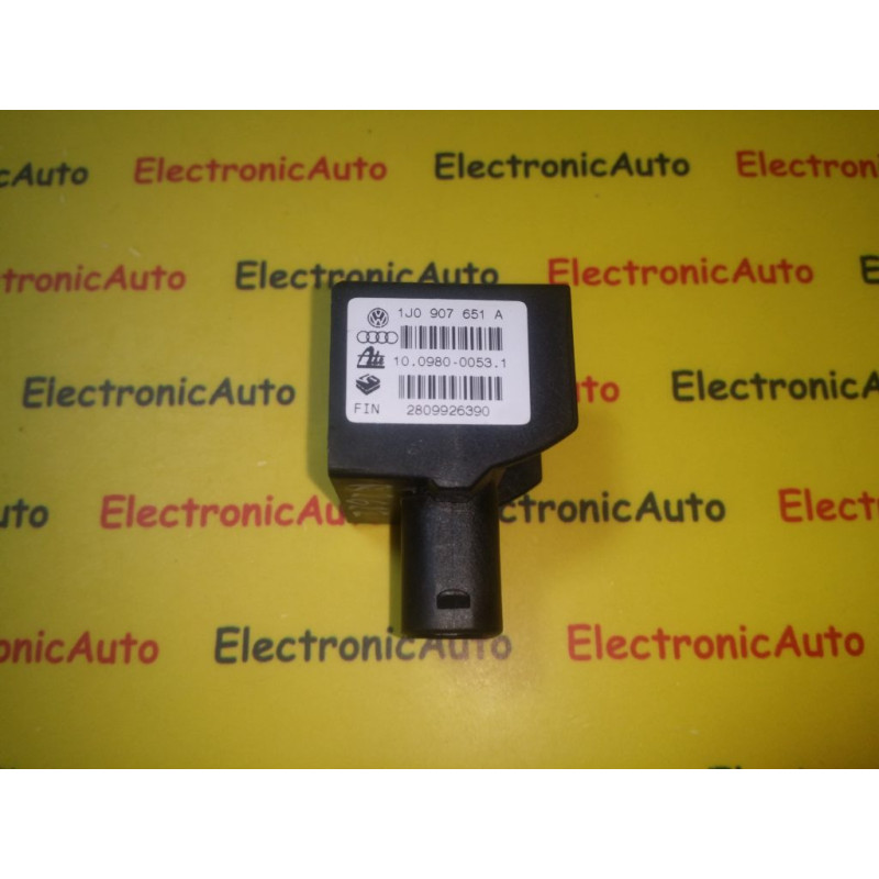 Genuine Audi VW Seat Skoda Lateral Acceleration Sensor | 1J0907651A G200 | Used