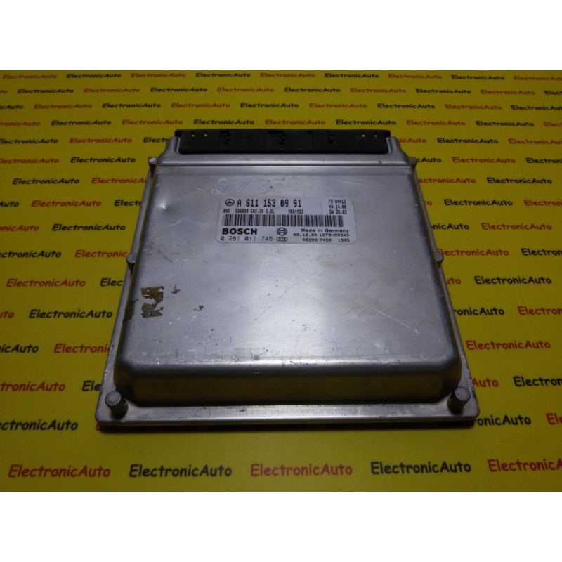 ECU Calculator motor Mercedes Sprinter 2.2CDI 0281011745, A6111530991,