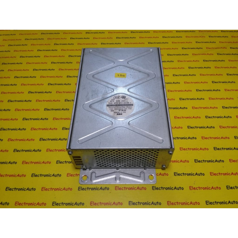 Amlificator Audio Audi, 4F0910223B, 4F0035223, 72030000002102