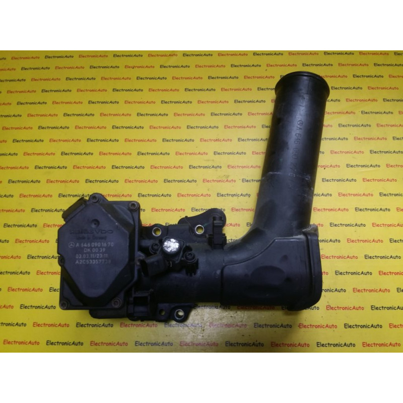 Clapeta Acceleratie Mercedes, A6460901670, A6460902737