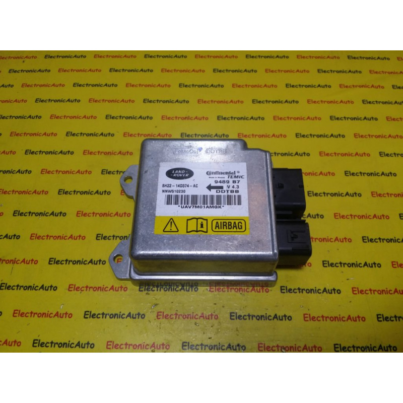Airbag Land Rover, 8H2214D374AC, 9489B7, NNW510230
