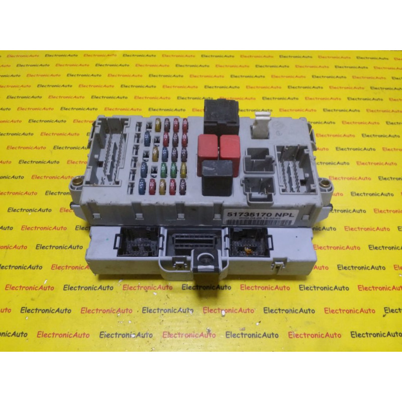 Panou Sigurante + Calculator Confort Fiat, 51735170NPL, 51735169, 0217216