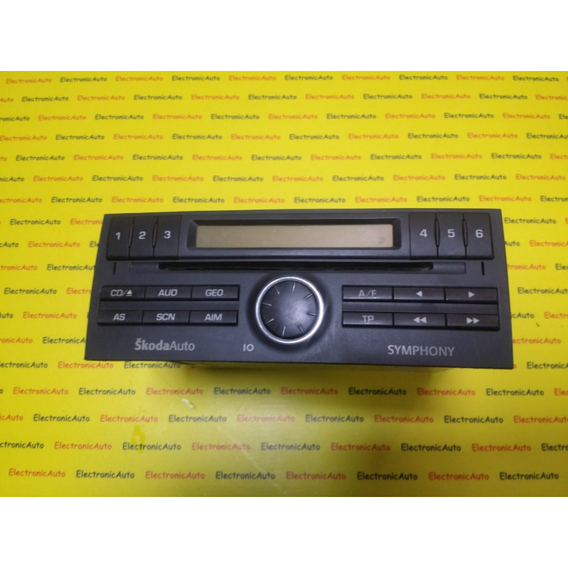 Radio CD Skoda Fabia, 6Y0035156E, SKZAZ9F4824648