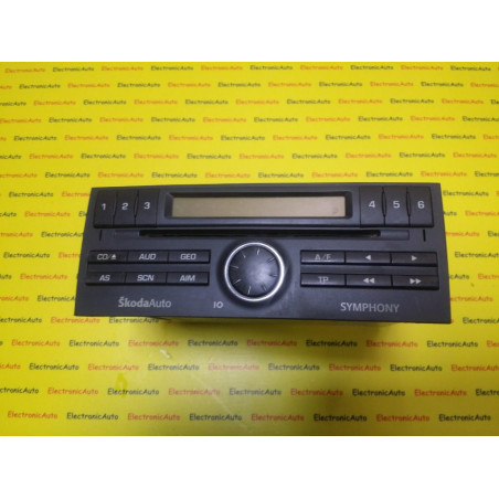 Radio CD Skoda Fabia, 6Y0035156E, SKZAZ9F4824648