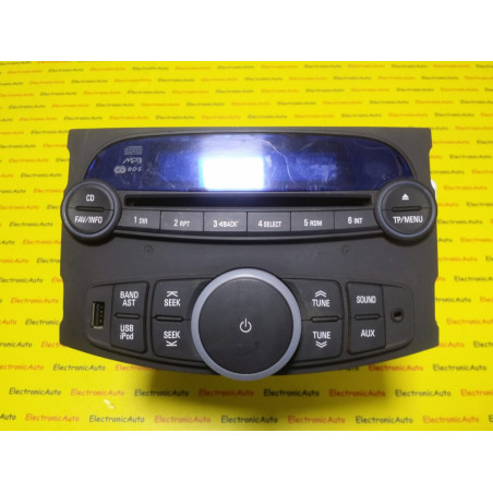 Radio CD Chevrolet Spark, 95158768, AGC1252RMB