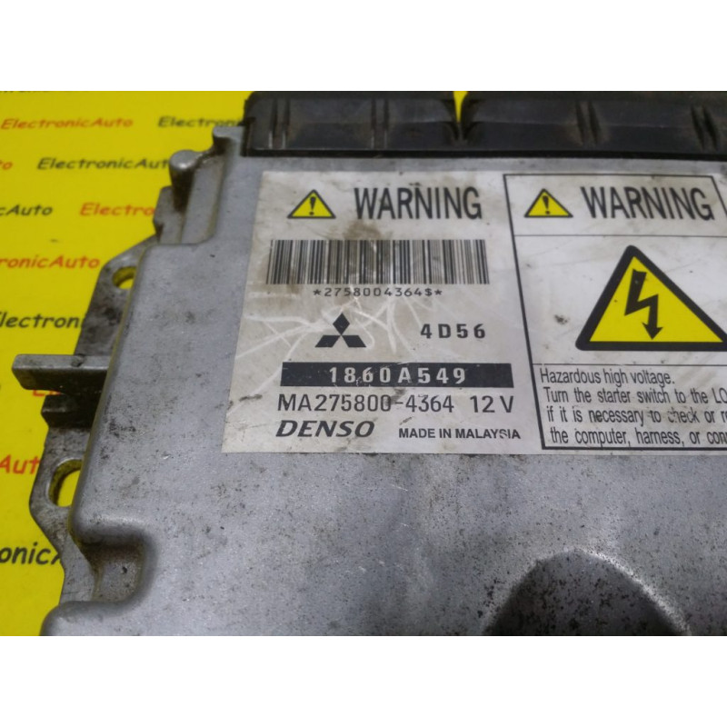 ECU Calculator motor Mitsubishi L200 2.5DID 1860A549