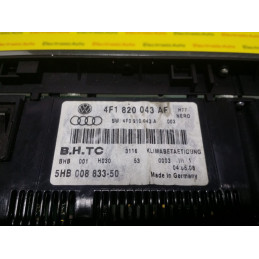 Panou Clima Audi A6 2.0 TDI, 4F1820043AF, 4F0910043A, 5HB00883350