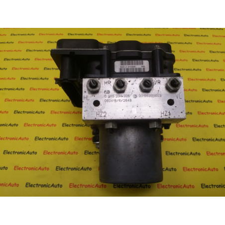 Pompa ABS Smart Fortwo, 0265234306, 0019699V003, 0265950453,