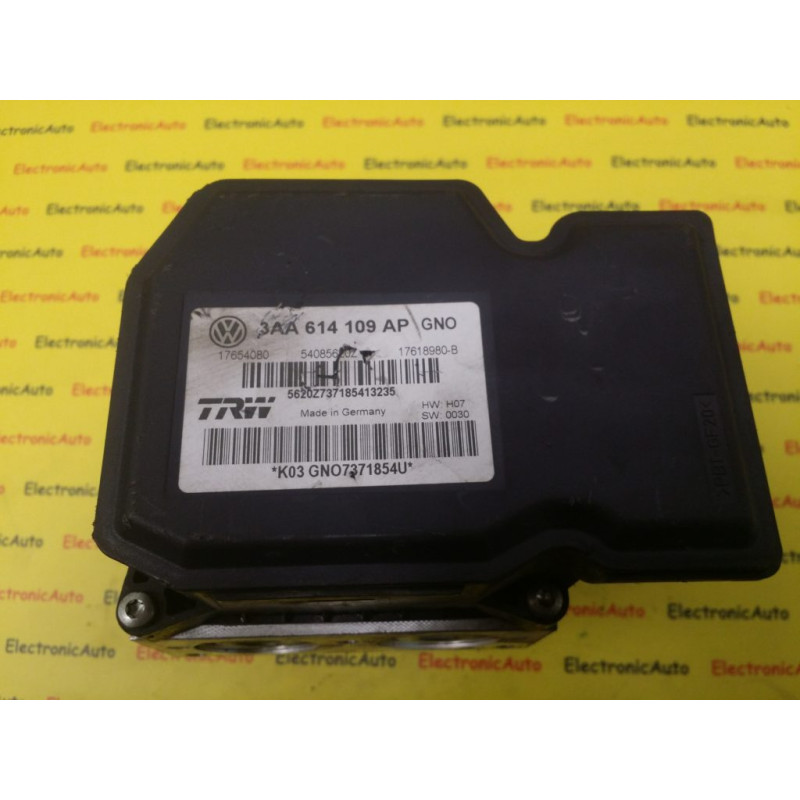 Pompa ABS Vw Passat, 3AA614109AP, 17654080, 54085620Z, 17618980B,