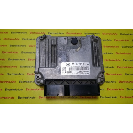 Boîtier ECU Moteur VW EDC17C46 - Pour Passat CC, Touran, Tiguan, Référence 03L907309N, Occasion