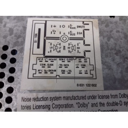 Radio Vw Passat, 1J0035186E, 8631122602