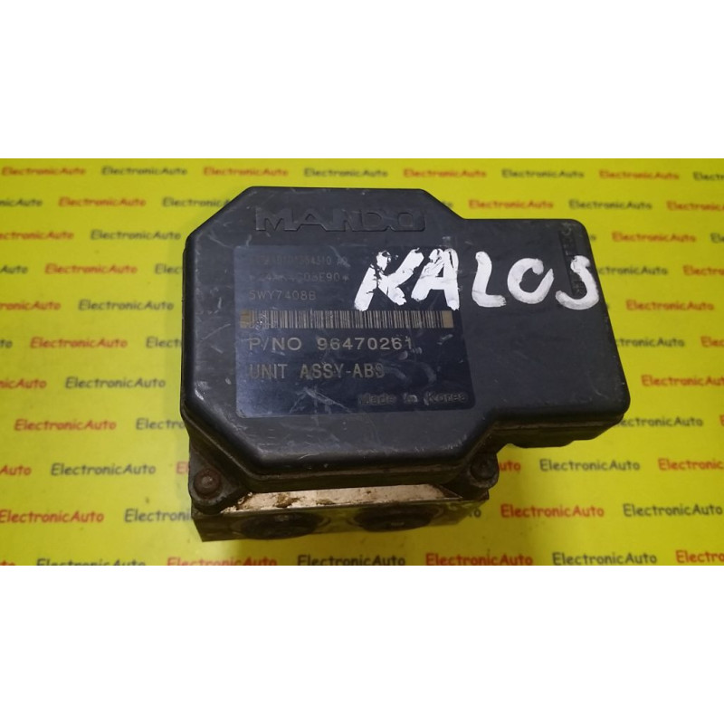 Pompa ABS Chevrolet Kalos 96470261, 5WY7408B