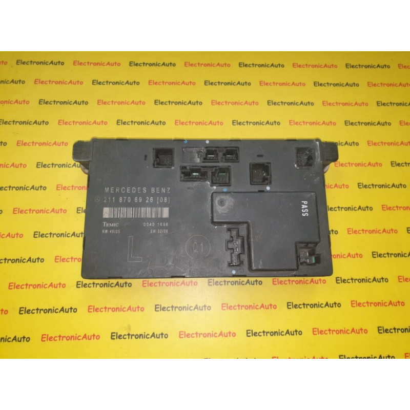 Calculator portiera Mercedes 2118706926