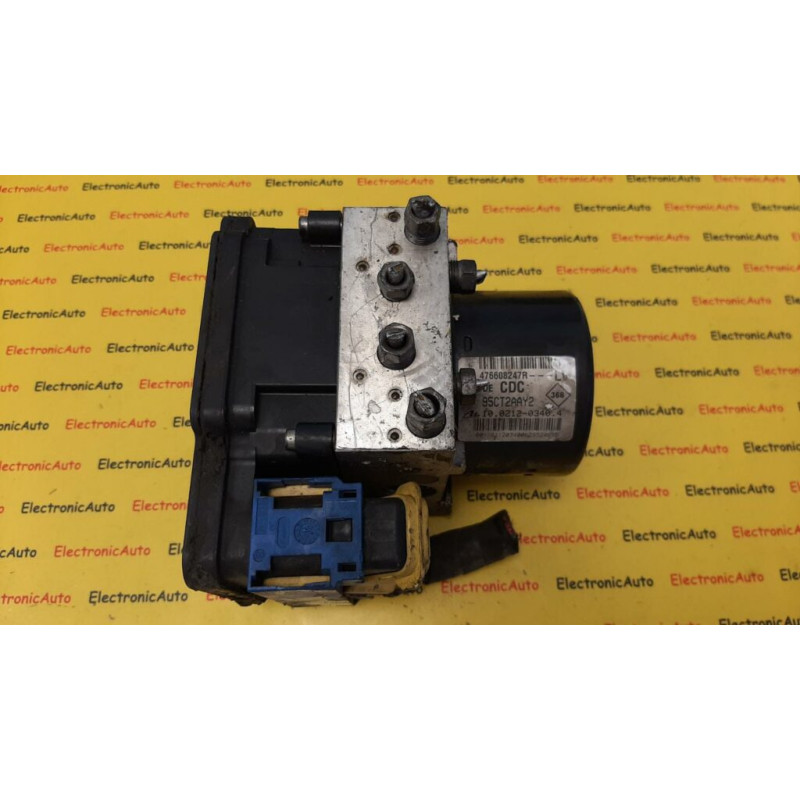 Pompa ABS Renault Megane 3 476608247R, 000405104D0