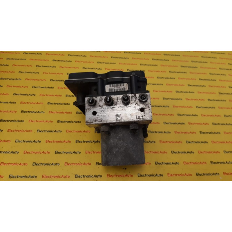 Unitate Abs Nissan Qashqai 0265230686, 47660JD01D, 0265951223,